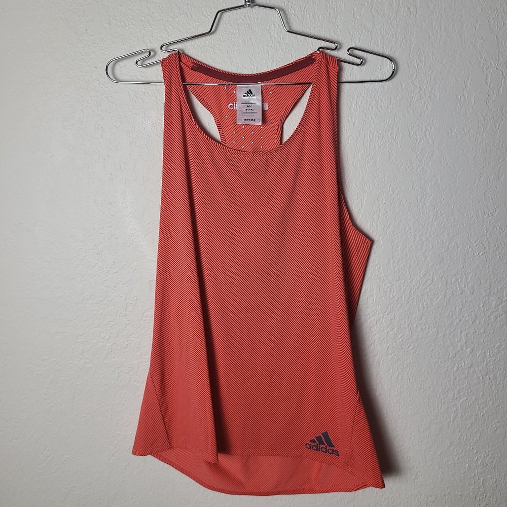 Adidas Orange Climachill Tank Top Size Medium
